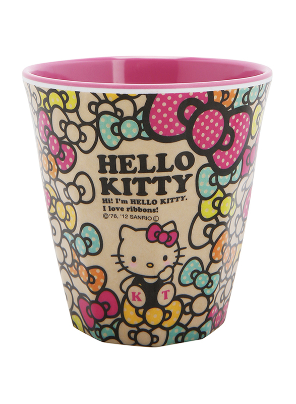 Hello Kitty 270ml Melamine Logo Printed Mug, Pink, Model No. 71153