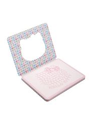Hello Kitty Golden Cover Square Cut Memo Pad, 40 Sheets, Model No. 876593