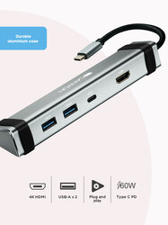 Canyon USB Type C Multiport Hub 4-in-1 DS-3