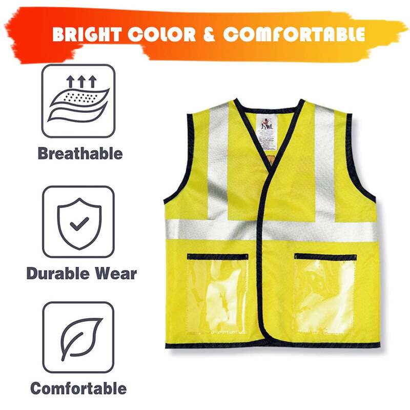 Fitto Construction Worker Role Play Costume Set - Kids Construction Worker Costume Dress Up Pretend Play Outfit with Rescue Tools and Accessories Kids Toys, Career Costumes for Kids