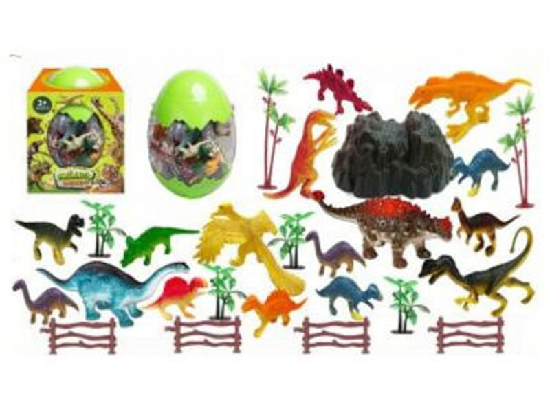 FITTO Realistic Wild Animal Figures - Set of Vinyl Plastic Animals for Kids