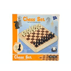 FITTO Custom Luxury Chess Pieces and Metal Box with Magnetic Chess - Handcrafted High- Quality Set, Large