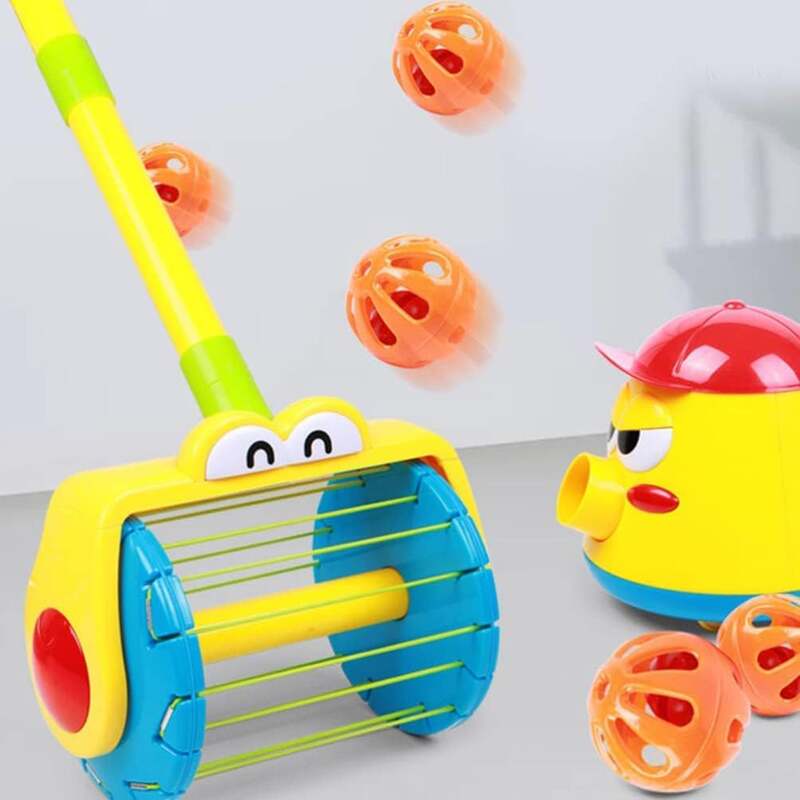 FITTO House Vacuum Cleaner Toddler Cleaning Toys Kids Pretend Play Vacuum Cleaner: Simulation Floor Mop Role Cleaning Tool for Pet Hair Floor Cleaning Tool Kids Vacuum Toy