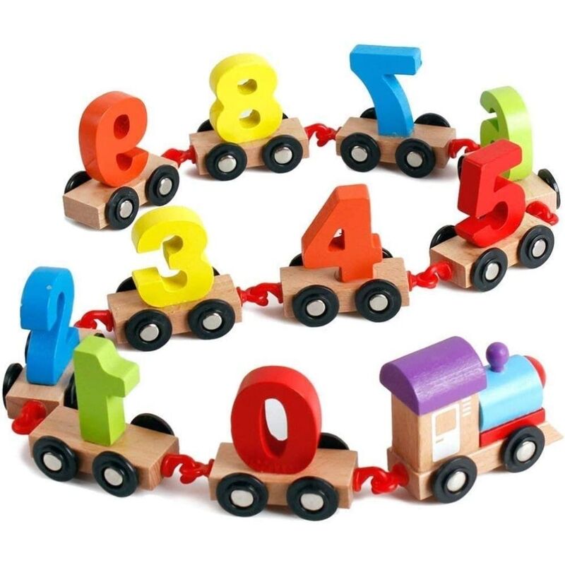 FITTO Wooden Toy Set for Toddlers - Educational Toys to Improve Motor Skills, Hand-Eye Coordination, and Problem-Solving Abilities