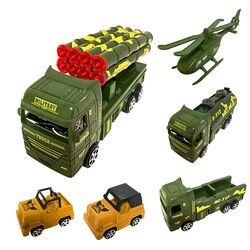 FITTO Military Corps Army Car Set - Durable Toy Cars for Imaginative Play