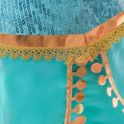 FITTO Princess Jasmine Costume for Kids Inspired Costume, size 130