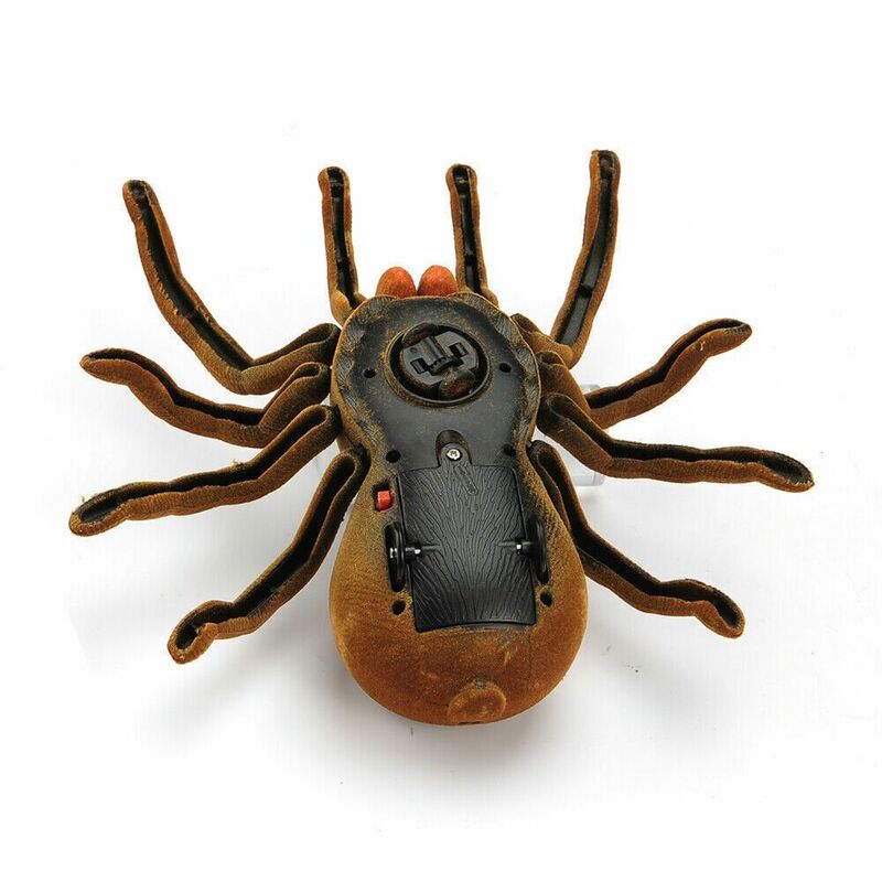 FITTO Remote- Controlled Tarantula Spider Toy with Infrared Technology