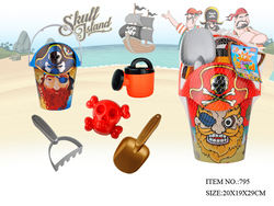 FITTO Plastic Pirate Toy - High-Quality and Durable Toy with Cool Pirate Design