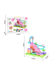 Kidwala Pengun & Pig Crank Ladder Roller Coaster Toy Playset, Multicolour, Ages 3+