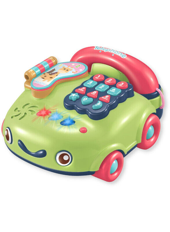 

Kidwala FITTO Kids Phone Toy with Musical Piano Light, Green