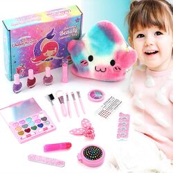 FITTO Simulation Cosmetic Toy Set - Interactive Makeup Factory for Kids