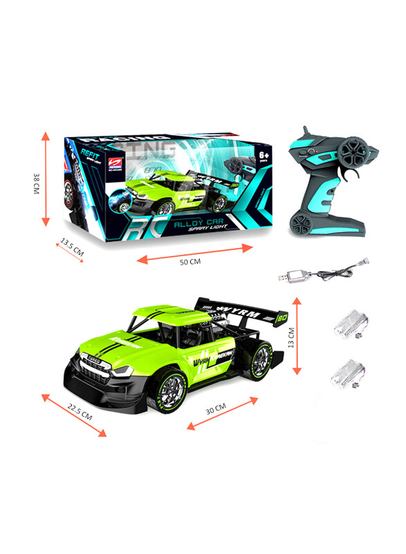 

Kidwala Turbo Smoke & Water Spray Remote Control Car, Green, Ages 6+