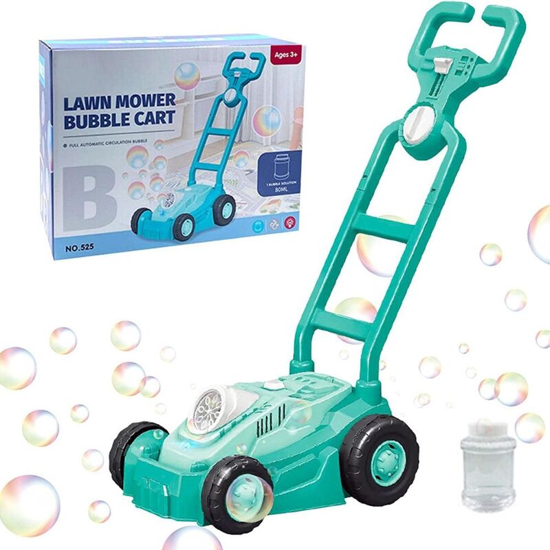 FITTO Automatic Bubble Blowing Trolley - The Ultimate Outdoor Playtime Toy for Kids