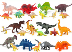 FITTO Realistic Wild Animal Figures - Set of Vinyl Plastic Animals for Kids