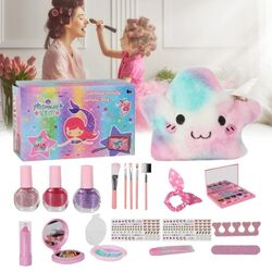 FITTO Simulation Cosmetic Toy Set - Interactive Makeup Factory for Kids