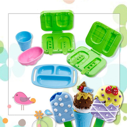 FITTO Non-Dry Bulk Modeling Clay Dough Popsicle 5D - Educational Toy for Kids' Creative Play