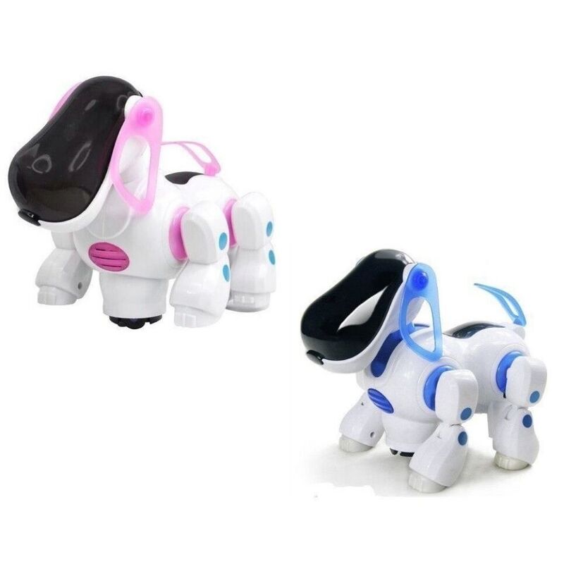 FITTO High Quality Electric Robot Dog with Intelligent Sensors, Music and Lights