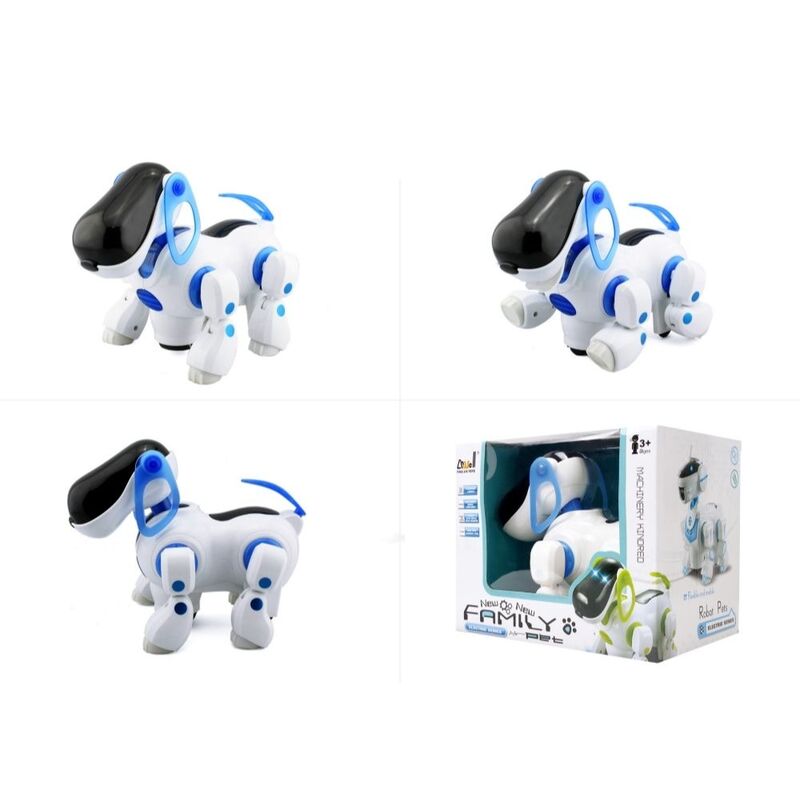 FITTO High Quality Electric Robot Dog with Intelligent Sensors, Music and Lights