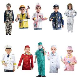 FITTO Nurse Costume for Kids with Accessories, Hospital Costumes for Pretend Play and Halloween