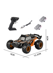 Kidwala Mini High-Speed Racing Off Road Remote Control Car, Black/Orange, Ages 6+