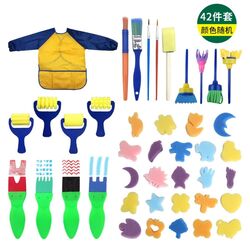 FITTO Learning Painting Set Toddler Art Supplies with Water Drawing Mat and 12 Colorful Paint Pens