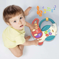 FITTO Piano Bird Musical Toy - Interactive and Colorful Bird Designed Piano Toy for Kids