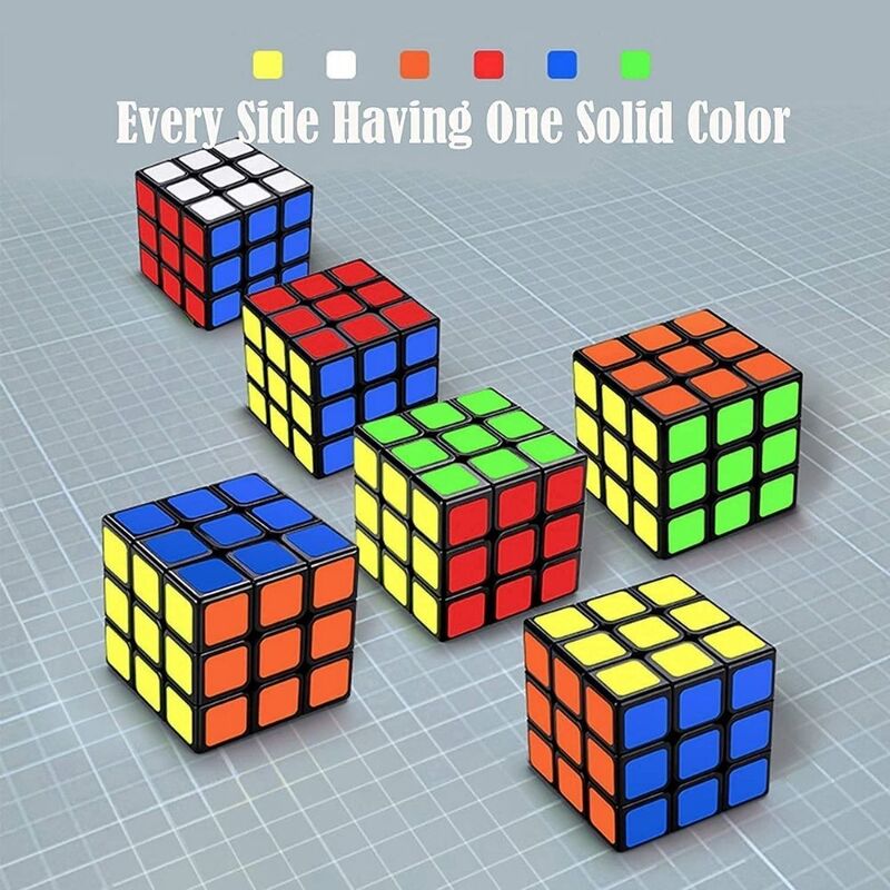 FITTO Mini Puzzle Magic Cube - Brain Teaser Toy for Kids and Adults