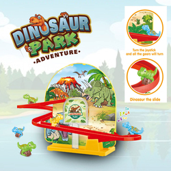 Kidwala Dinosaur Park Adventure Slice Race Toy Playset, Multicolour, Ages 3+