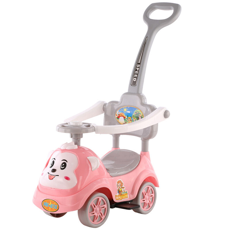 

Kidwala FITTO Push Car Pink- Safe and Fun Ride-On Toy for Babies