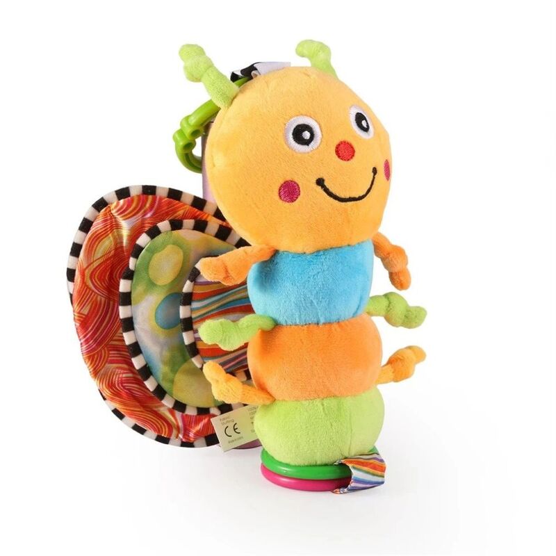 FITTO Baby Musical Hanging Plush Sunflower Toy - Soothing Melodies and Soft Plush Design for Infants and Toddlers