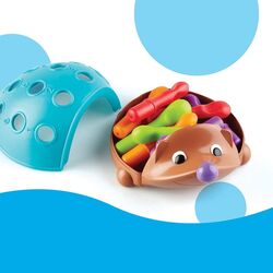 FITTO Hedgehog Sensory Toy - Tactile and Visual Stimulation for Children