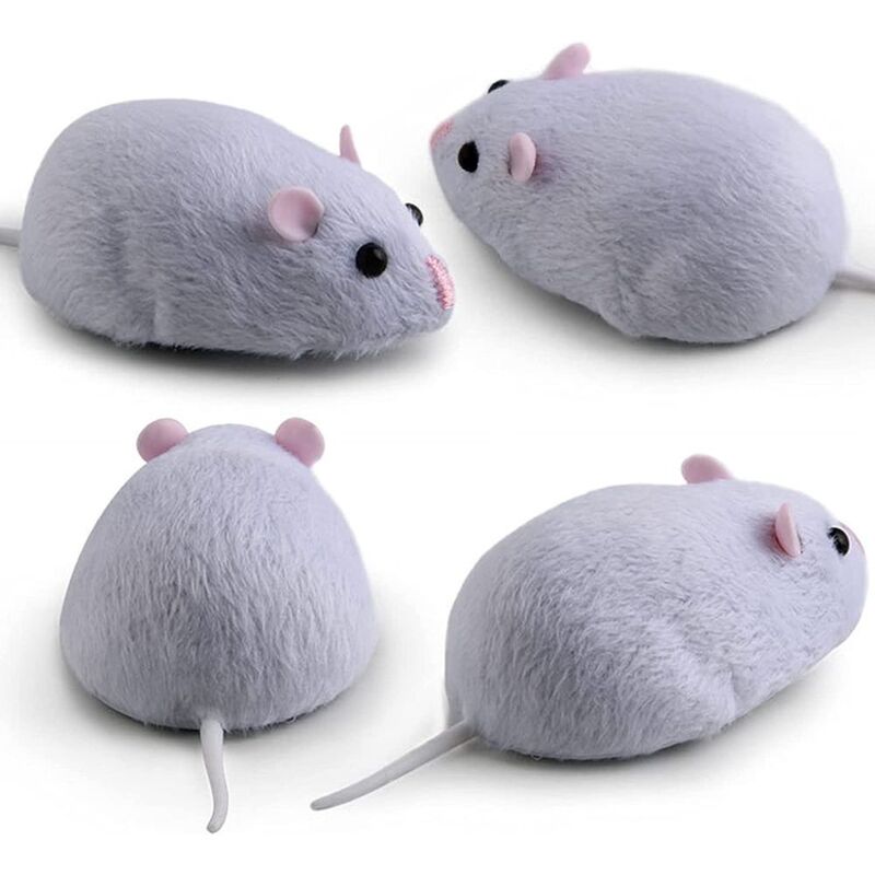 FITTO Electronic Rat Toy - Remote-Controlled Pet Toy for Cats and Dogs