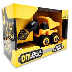 FITTO Take Apart Engineering Car Dumper Truck for Boys with Screwdriver Play Kit STEM toys for 3 Year Old