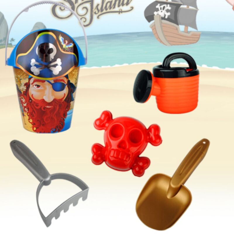 FITTO Plastic Pirate Toy - High-Quality and Durable Toy with Cool Pirate Design