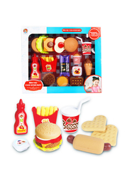 Kidwala Fast Food Pretend Play Toy Set, Multicolour, Ages 3+