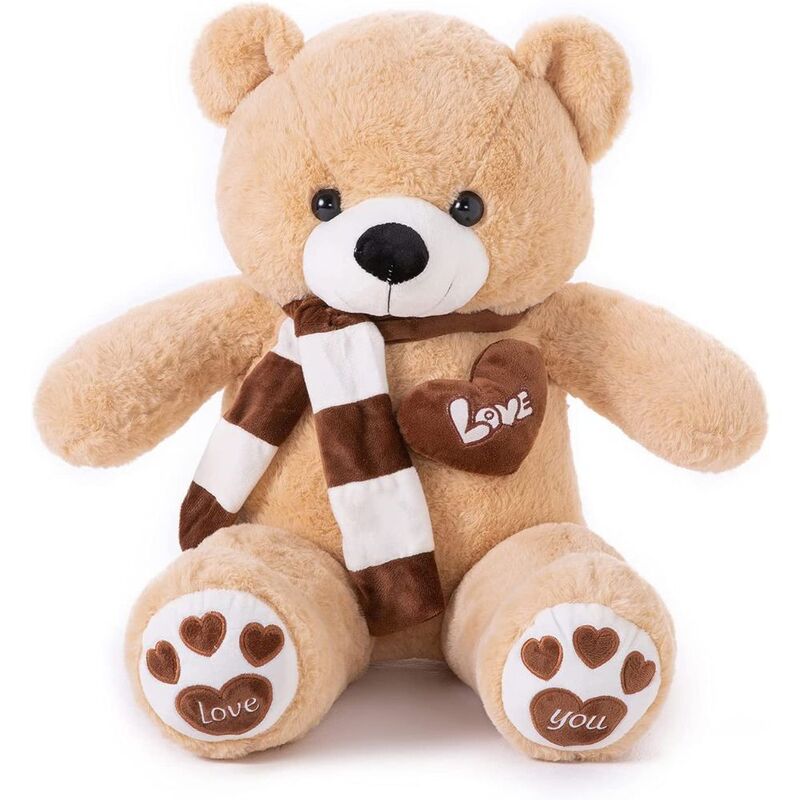 FITTO Stuffed Animal Plush Toy - Soft and Cuddly Companion for Kids of All Ages, 80CM