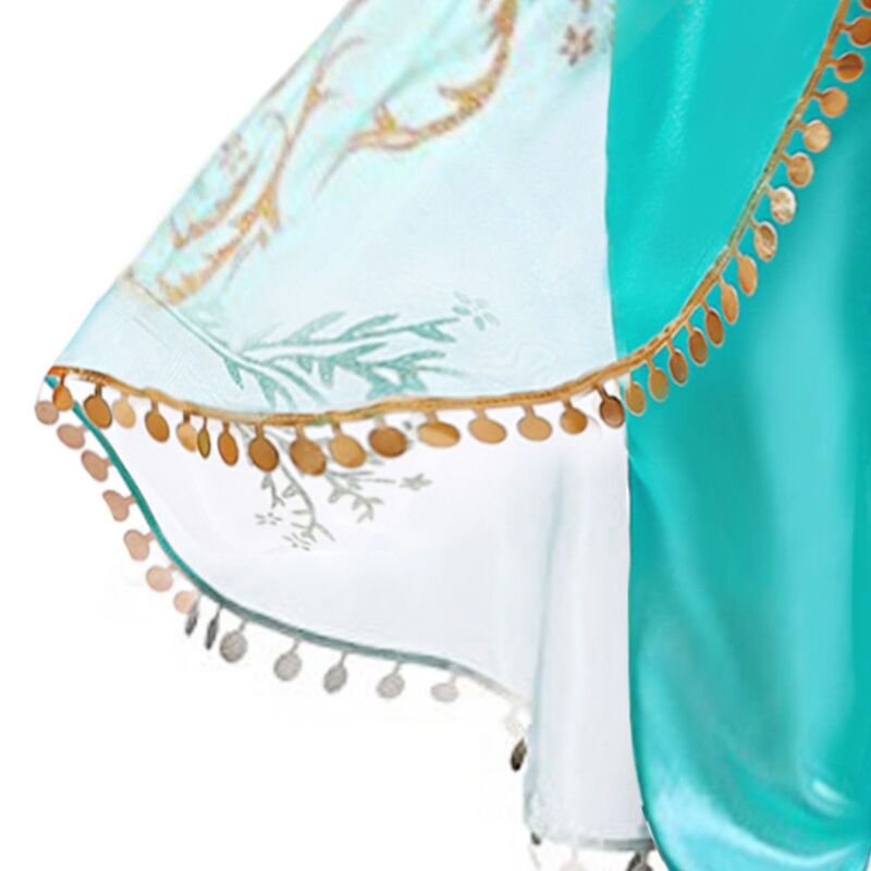 FITTO Princess Jasmine Costume for Kids Inspired Costume, size 130