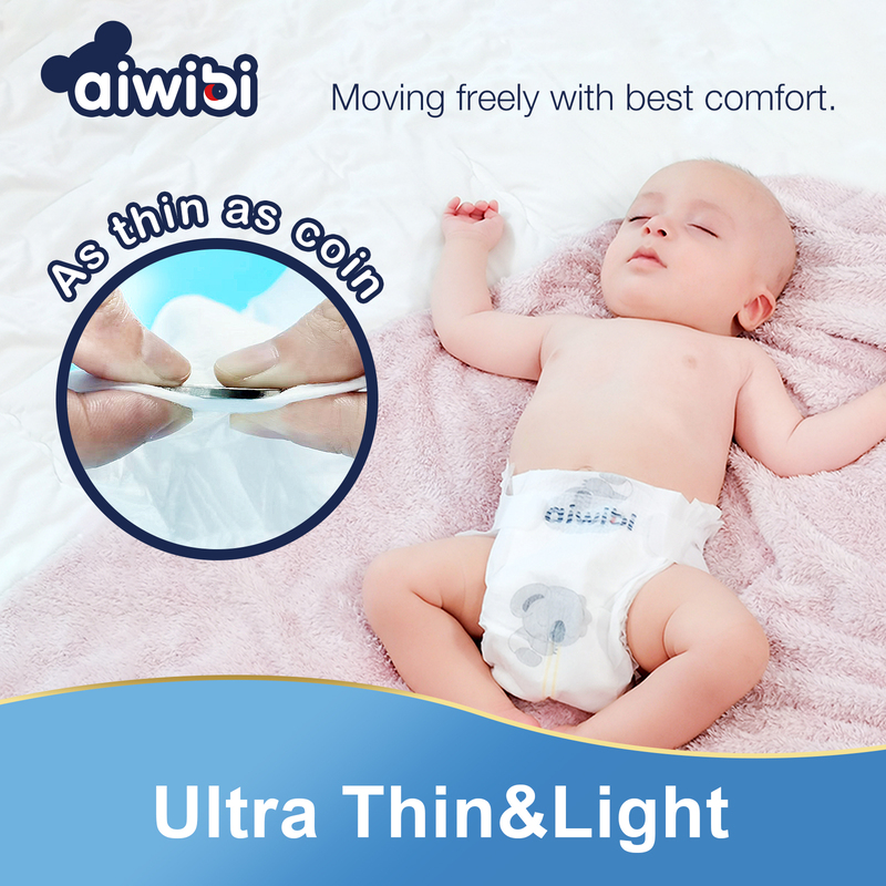 Aiwibi Premium Diaper Size 4, L 8-13kg,54pcs