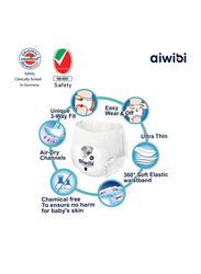 Aiwibi Lovely Thinker Ultra Thin Premium Baby Pants, Size XL, 13-18 kg, 40 Count