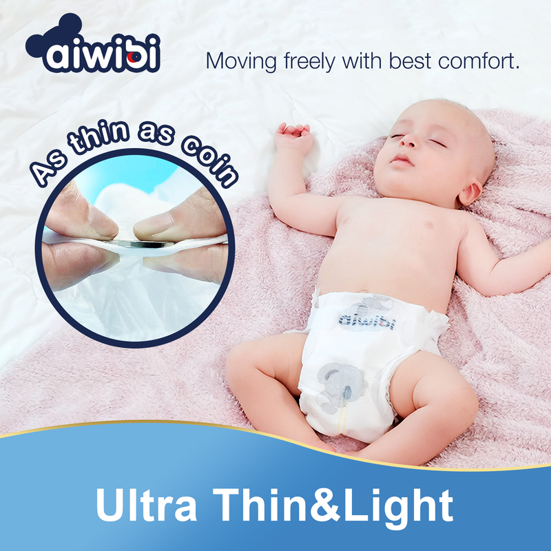 Aiwibi Premium Diaper Size 5, XL 12-18kg,48pcs