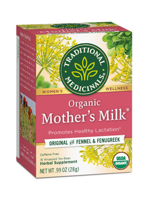

Drinks Traditional Medicinals Traditional Medicinals Mothers Milk Herbal Tea, 16 Tea Bags