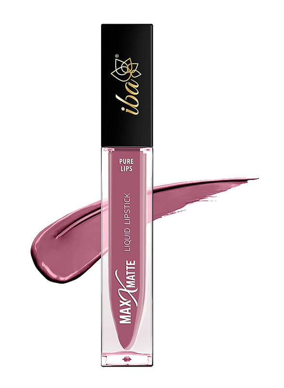 

Iba Pure Lips Maxx Matte Liquid Lipstick, 6.8ml, L05 Joyful Pink