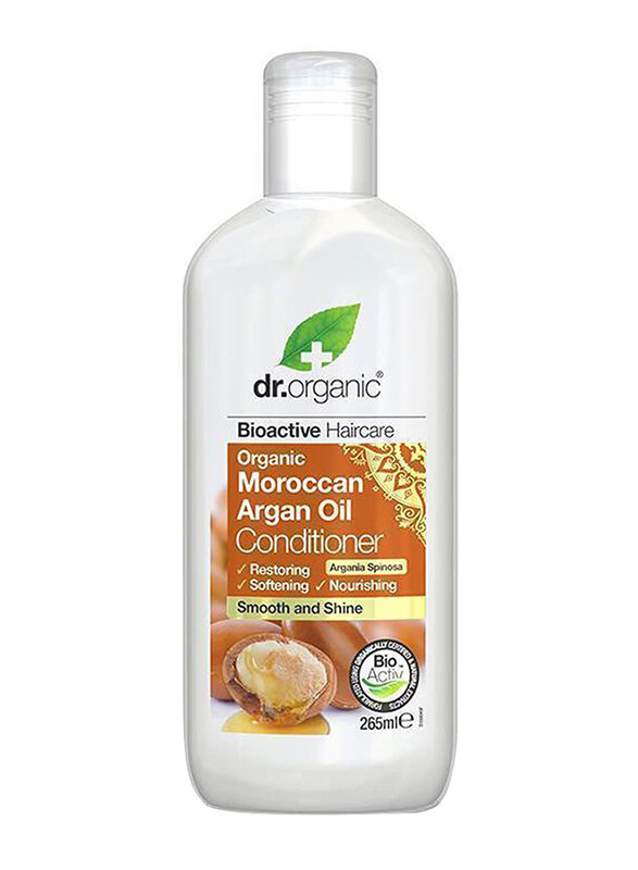 

Dr Organic Moroccan Argan Oil Conditioner for Damaged Hair, 265ml