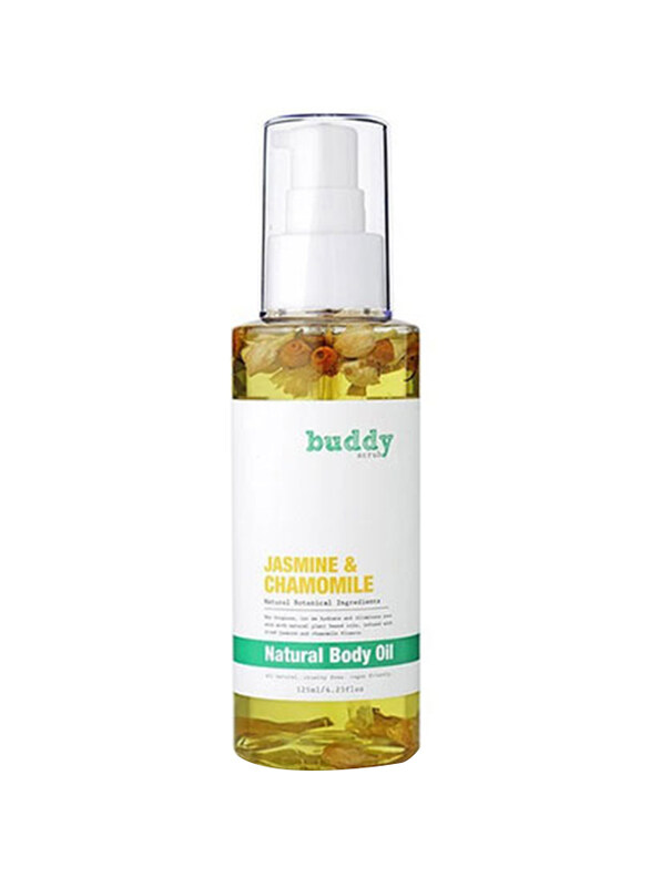 

Buddy Scrub Jasmine & Chamomile Body Oil, 125ml