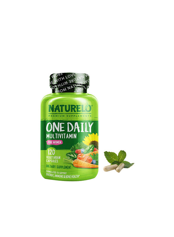 

Naturelo One Daily Multivitamin for Women, 120 Capsules