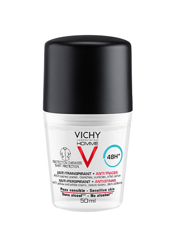

Vichy Homme 48h Anti Stain Deodorant, 50ml