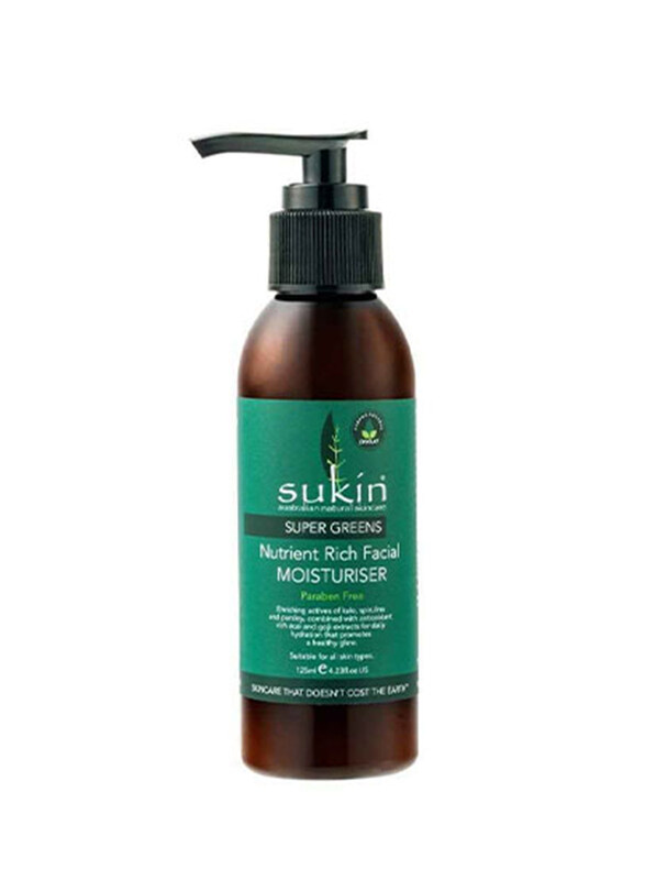 

Sukin Super Greens Nutrient Rich Facial Moisturiser, 125ml