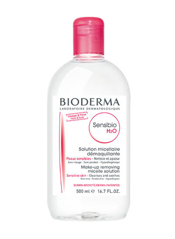 

Bioderma Sensibio H2O MakeUp Removing Micellar Water, 500ml, Clear