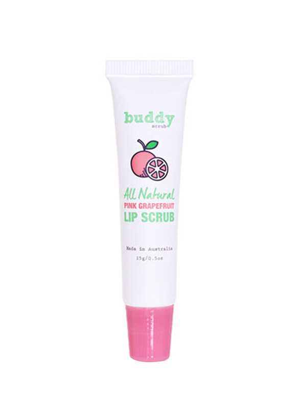 

Buddy Scrub Pink Grapefruit Lip Scrub, 15g