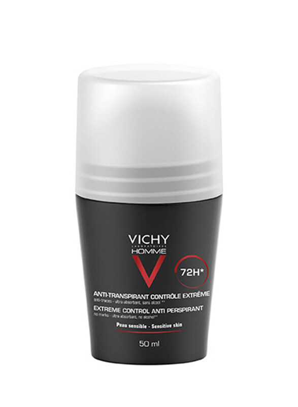 

Vichy Homme Anti Perspirant Deodorant Roll On, 50ml